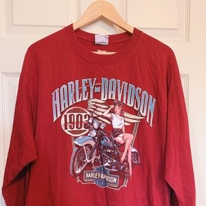 HARLEY DAVIDSON LONG SLEEVE W/ GRAPHICS